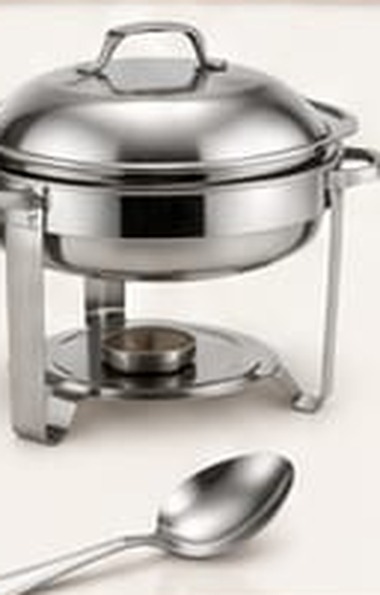 Buffet set with stainless steel chafing dish